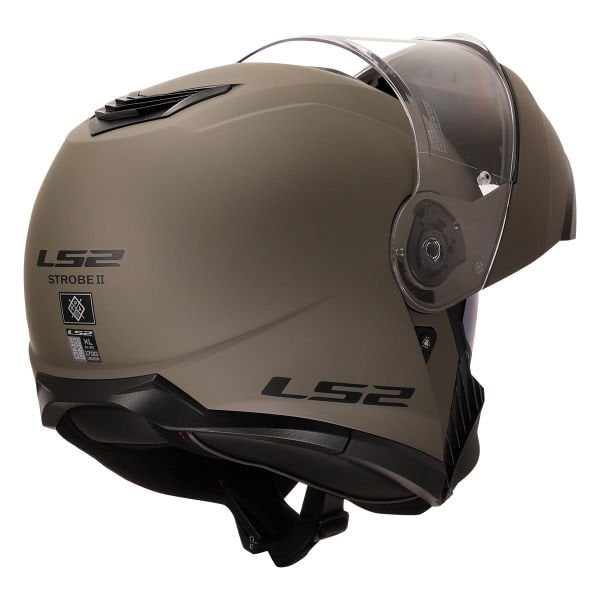 LS2 STROBE 2 MAT KUM ÇENE AÇILIR KASK