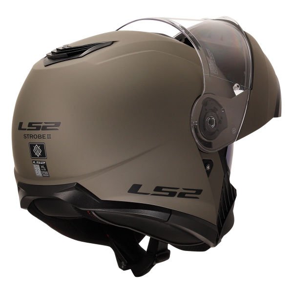 LS2 STROBE 2 MAT KUM ÇENE AÇILIR KASK
