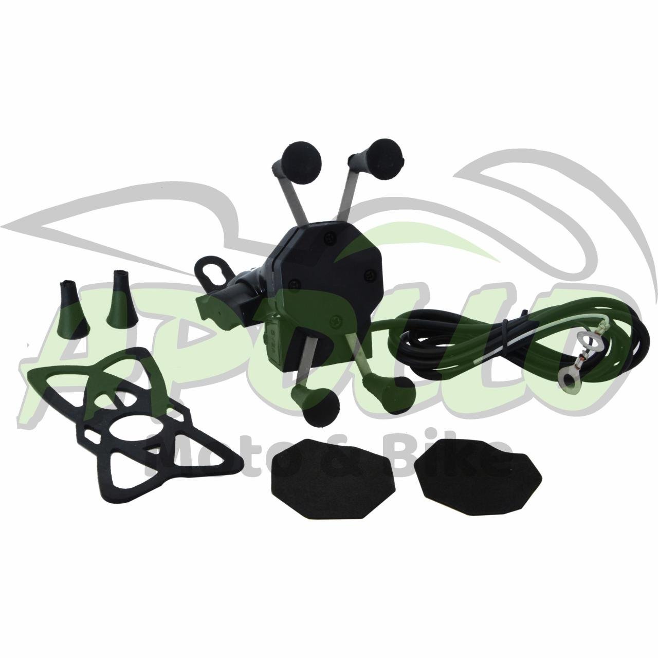 TELEFON TUTUCU [USB ŞARJ ÇIKIŞLI]