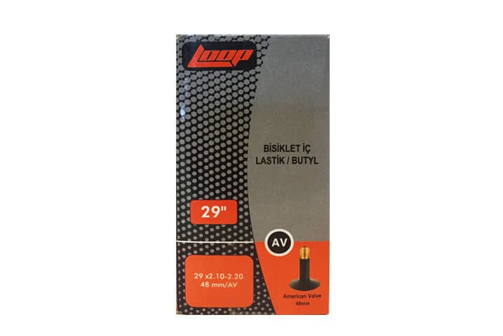 LOOP İç Lastik - 29 x 2.10-2.20 AV48 - Siyah
