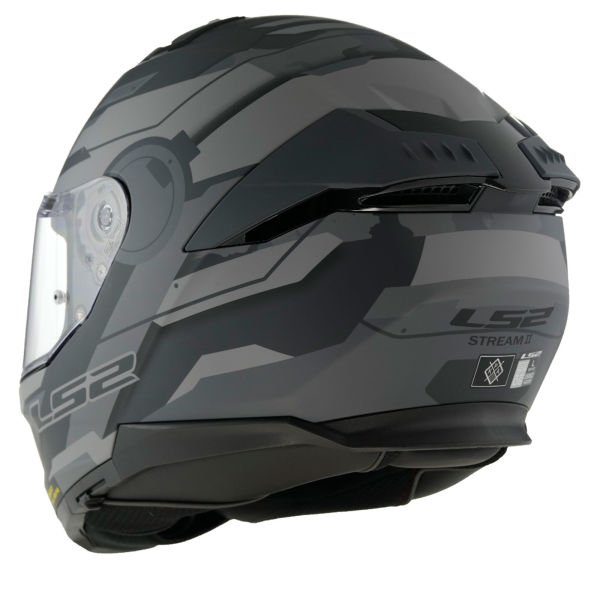 LS2 STREAM 2 SHADOW MAT TITANIUM-GRİ KAPALI KASK