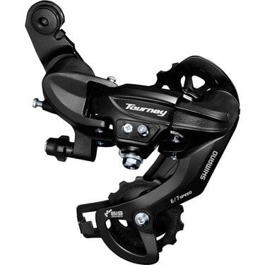 Shimano Tourney RD-TY300 Uzun Bacak Kulaksız Arka Aktarıcı Siyah