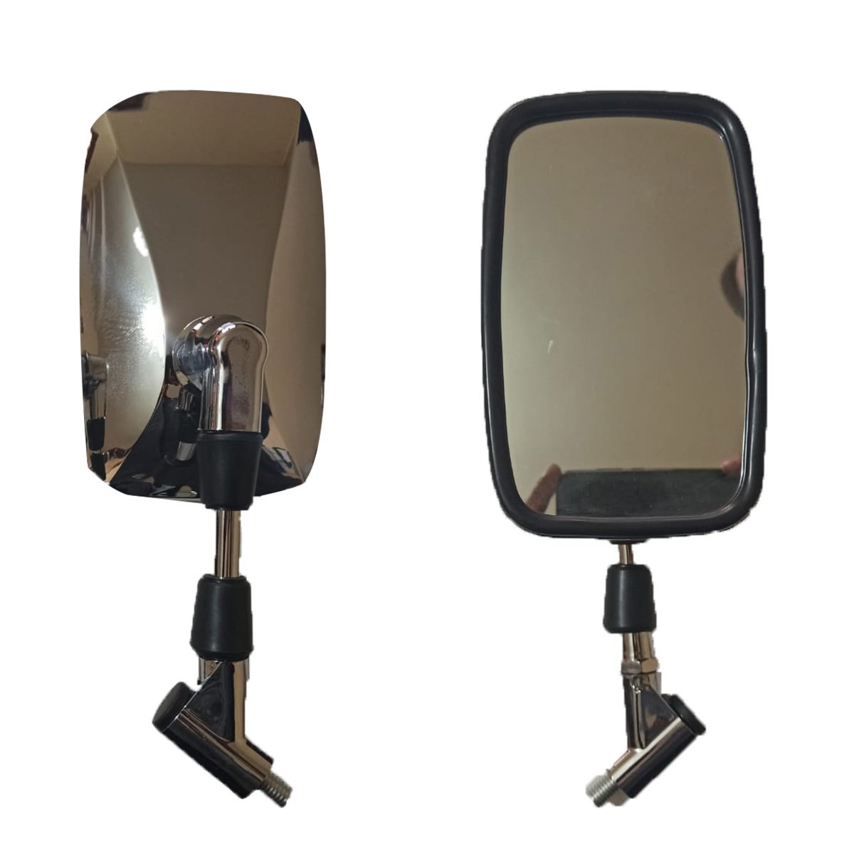 MOTOSİKLET KARE AYNA KROM 10 MM