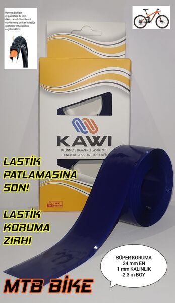 Kawı Patlak Önleyici Bisiklet Lastik Zırhı MTB