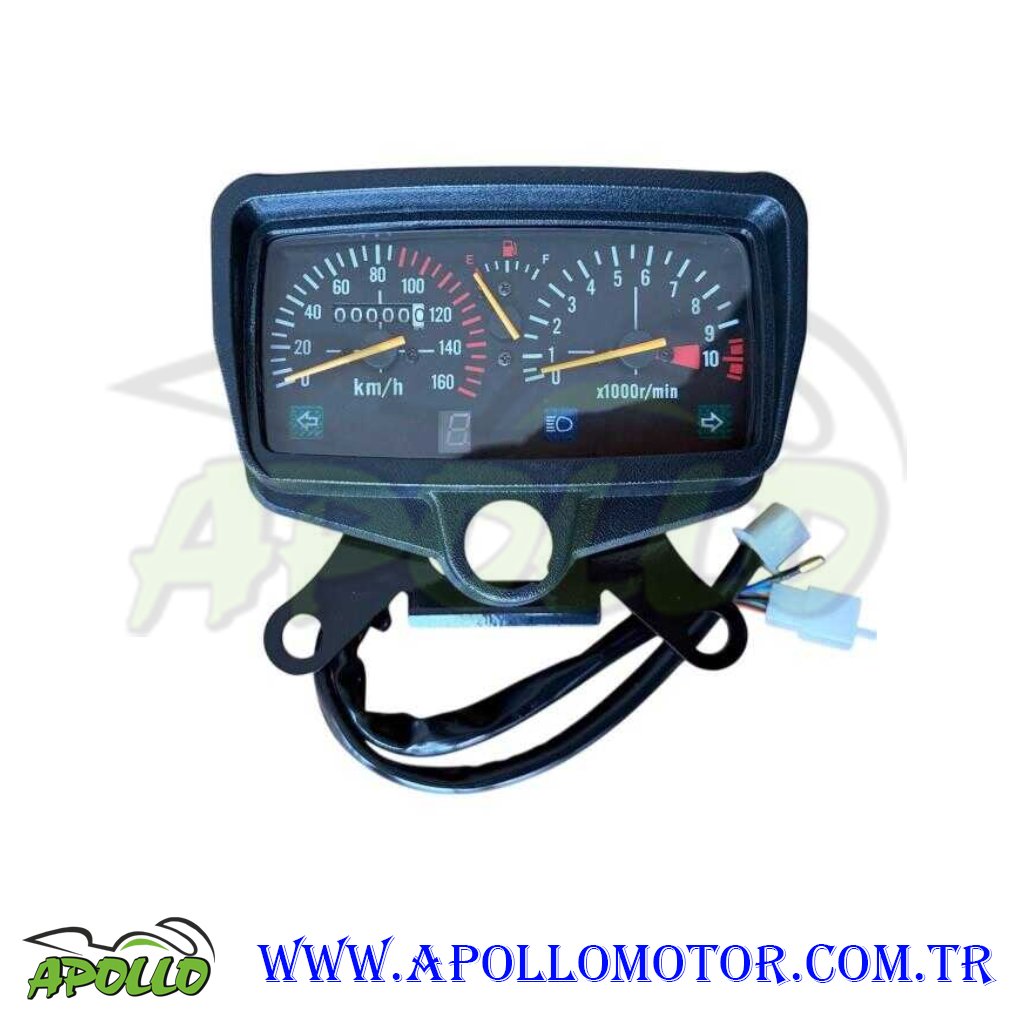 KUBA CG KM SAATİ (ÇİFT HALAT) 160 BENZİN GÖSTERGELİ