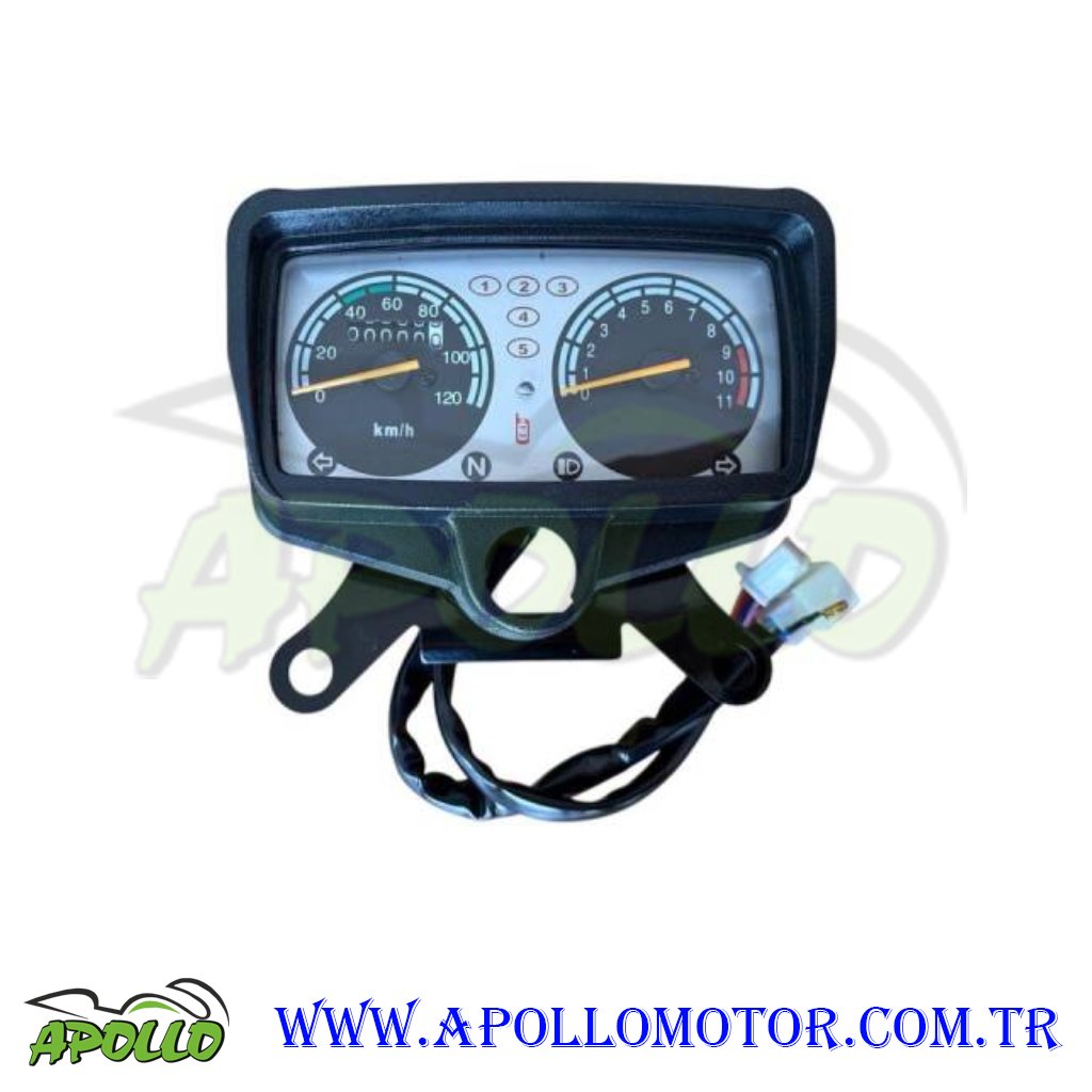 CG KM SAATİ (ÇİFT HALAT) 120 VİTES GÖSTERGELİ - AGK