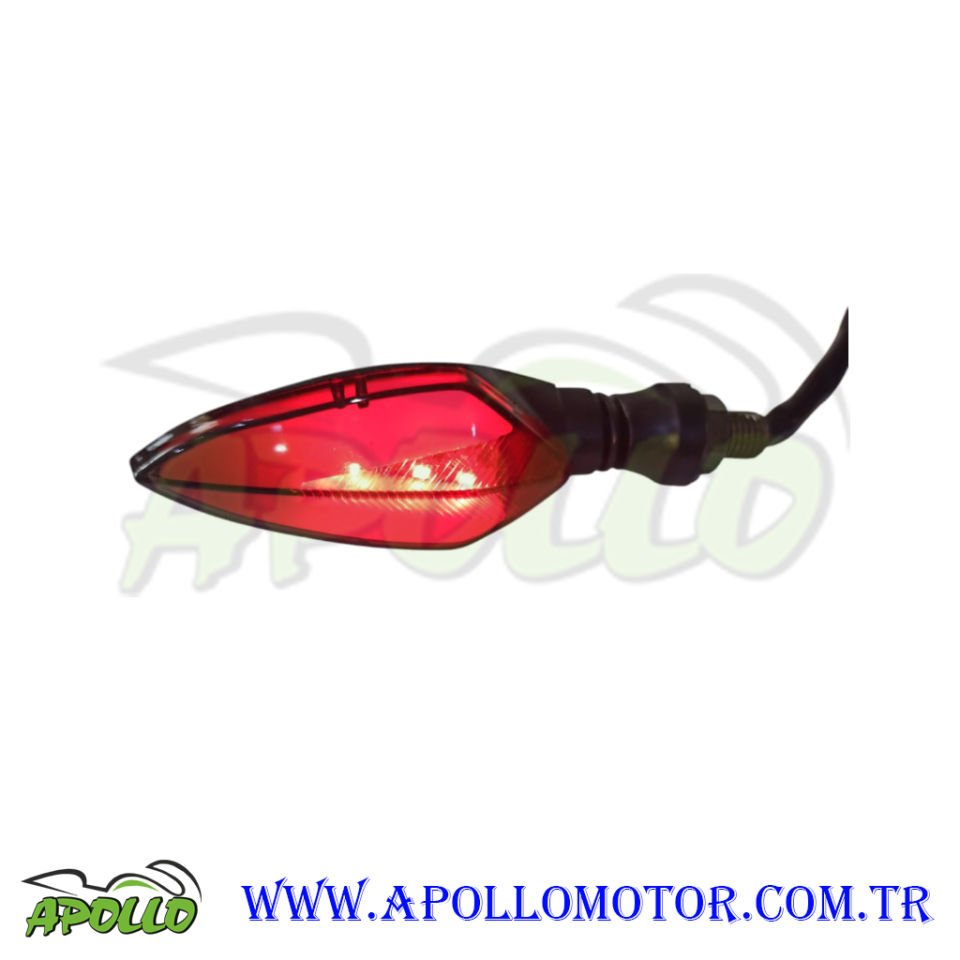 LED SİNYAL DAMLA MODEL (SARI) KAYAR