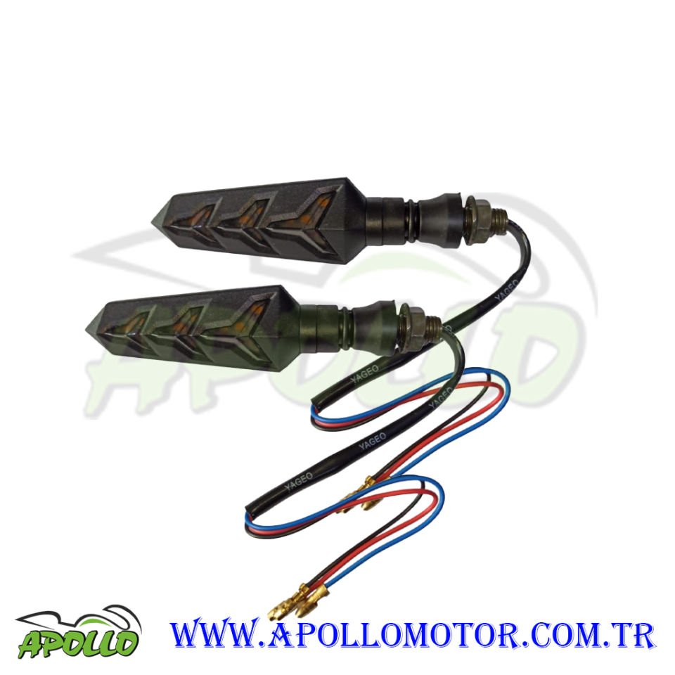 LED SİNYAL Y MODEL (SARI) KAYAR