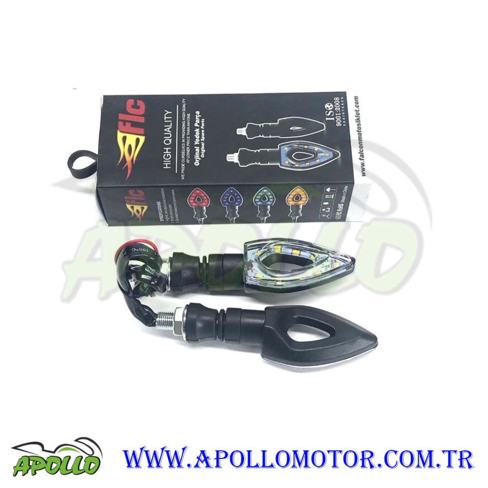 LED SİNYAL [SARI ] [TAKIM] SİYAH
