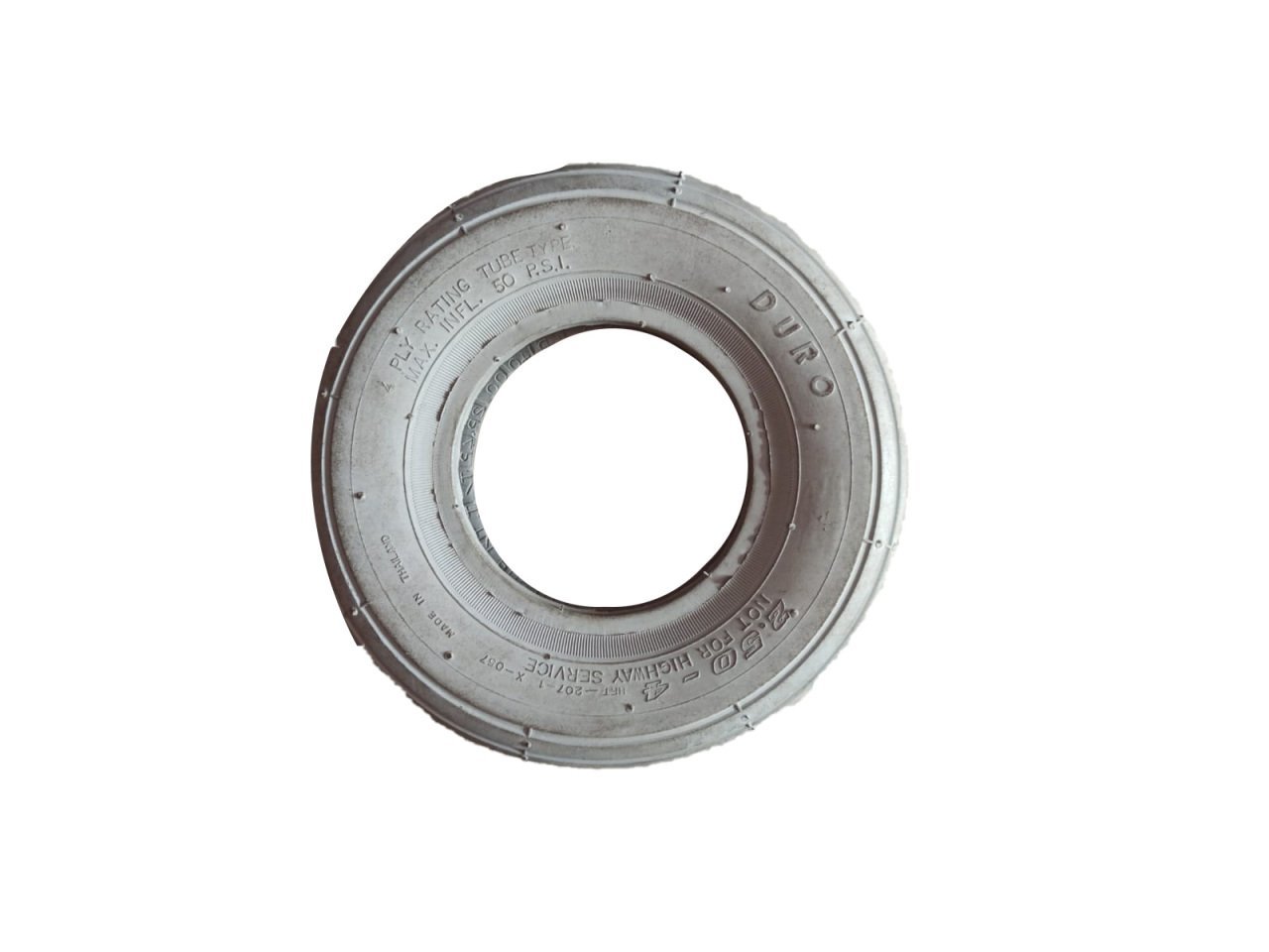 2.50-4 DURO DIŞ LASTİK AKÜLÜ ve ENGELLİ GRİ