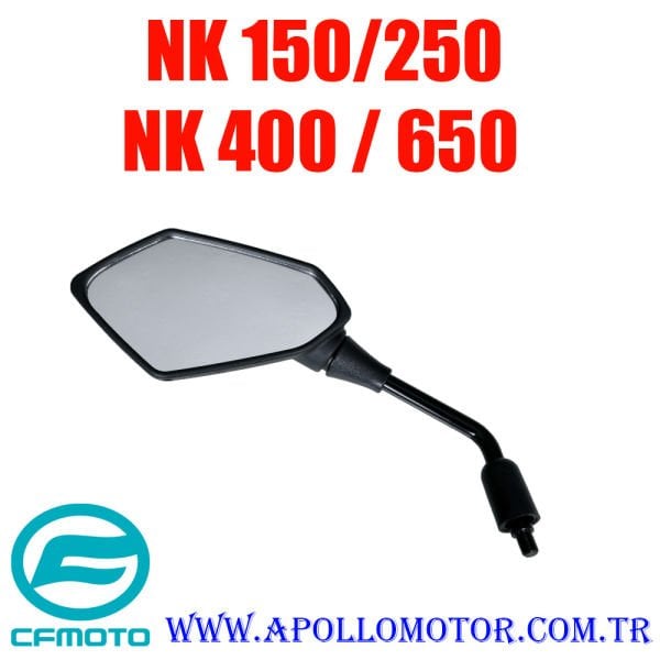 (ESKİ KASA) SOL AYNA CF MOTO / NK 150 - 250 - 400 - 600 ORJ. Y4CFM4012A0307