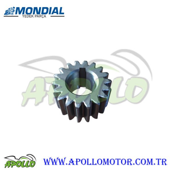 YAG POMPASI ROTOR DİŞLİSİ	MONDIAL DRİFT L 125 - KD-F - KDE5 ORJ.