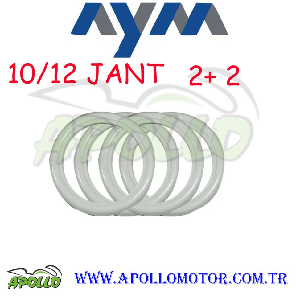 AYM 10/12 JANT (2 + 2) YANAK LASTİĞİ - E-BİKE LASTİK YANAĞI