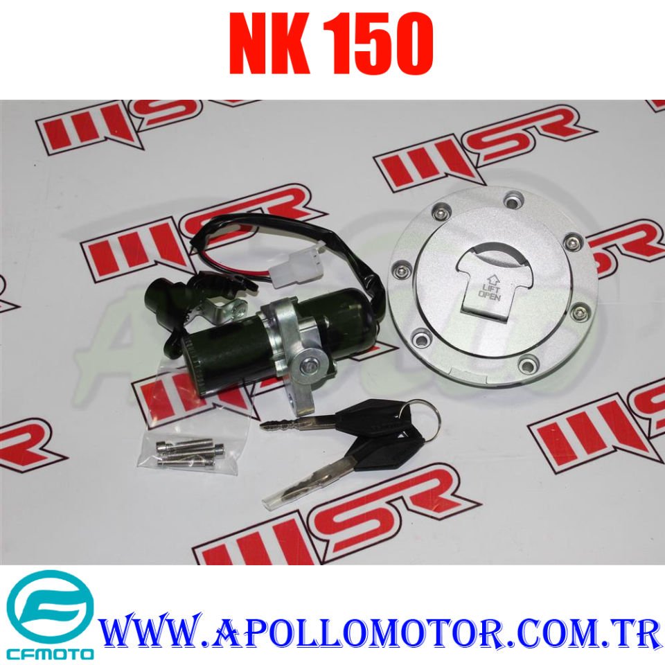 KONTAK KİLİT SETİ CF MOTO NK 150 - İTHAL