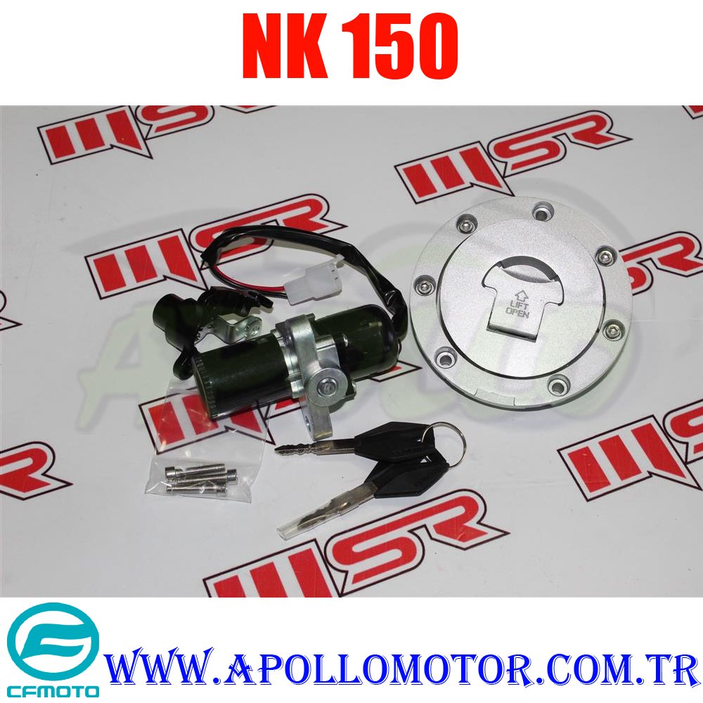 KONTAK KİLİT SETİ CF MOTO NK 150 - İTHAL