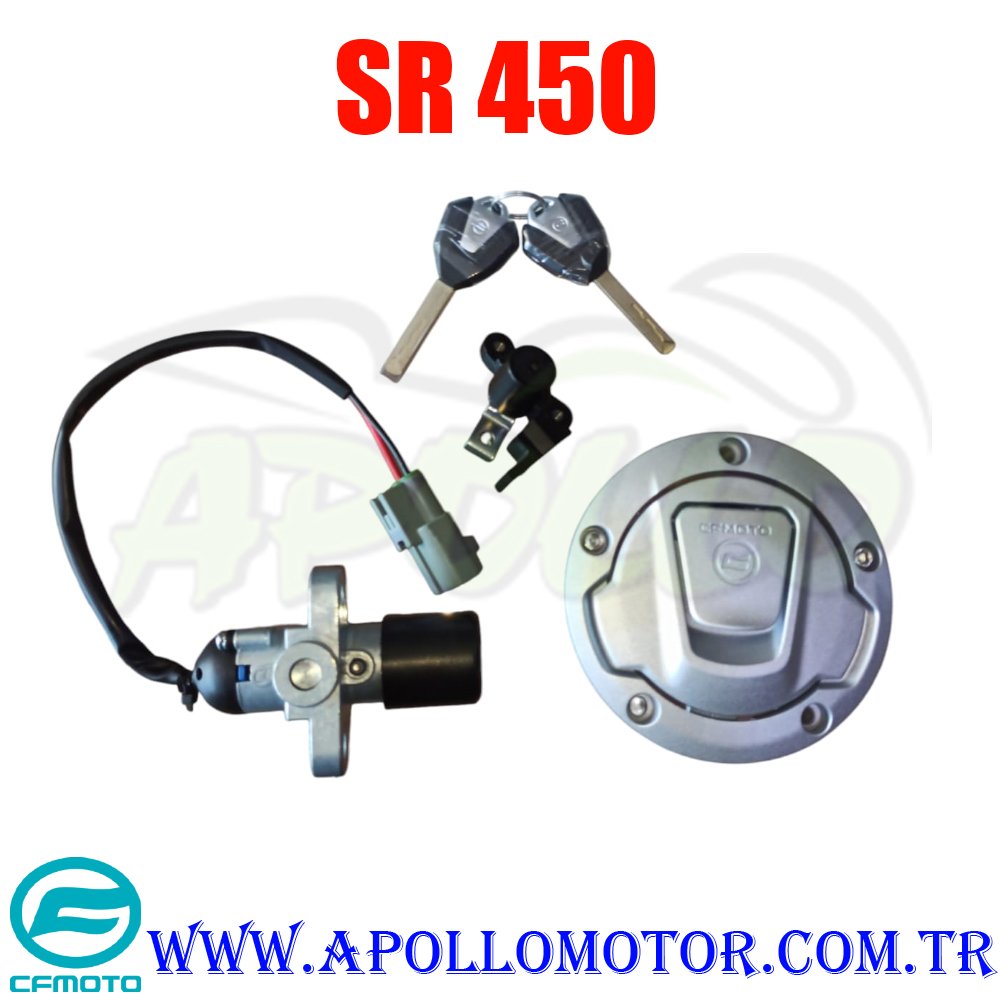 KONTAK KİLİT SETİ CF MOTO SR 450 - ORİJİNAL