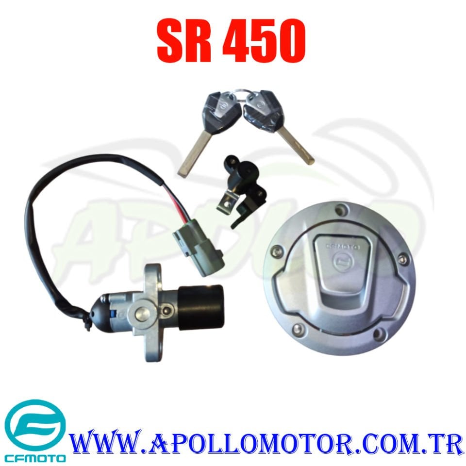 KONTAK KİLİT SETİ CF MOTO SR 450 - ORİJİNAL