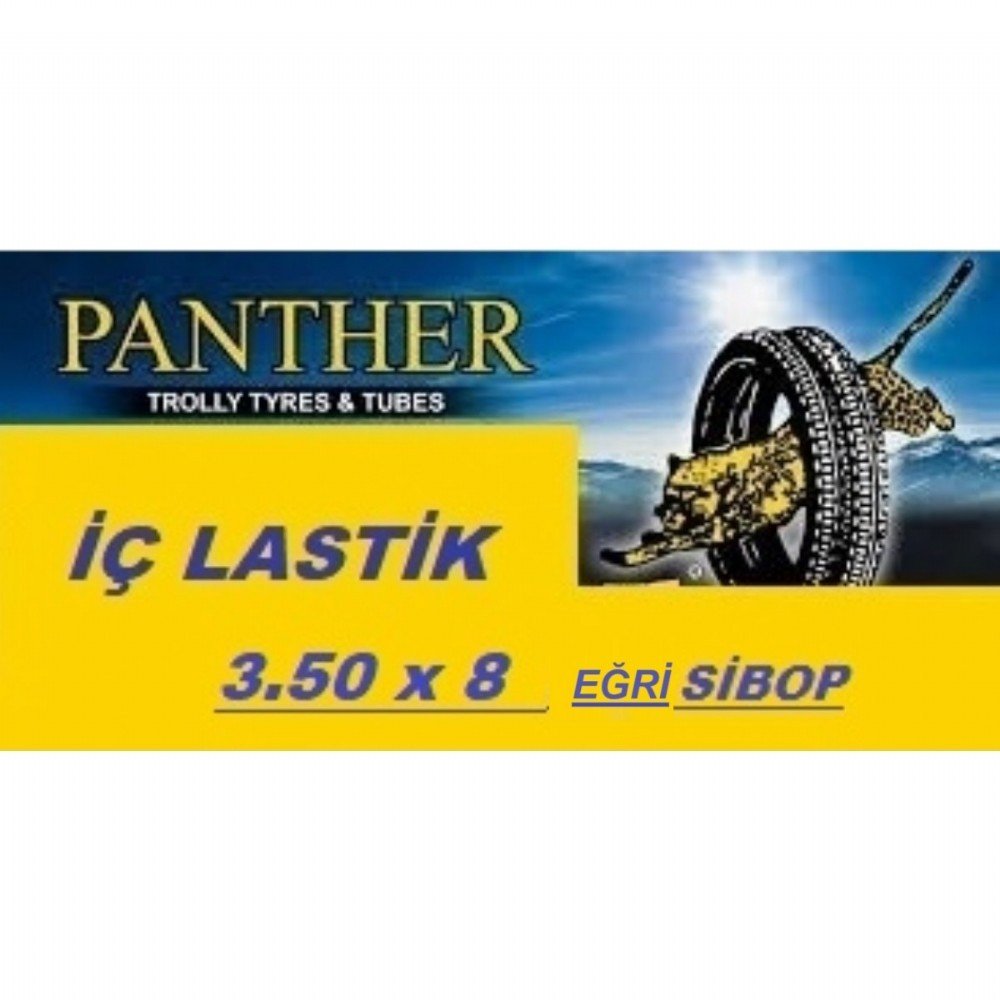 3.50 - 8 İÇ LASTİK  PANTER EĞRİ SİBOP