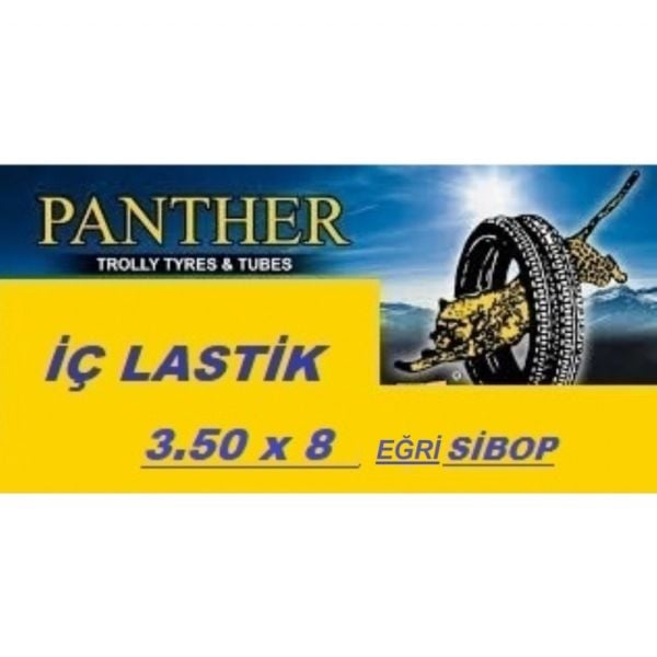 3.50 - 8 İÇ LASTİK  PANTER EĞRİ SİBOP