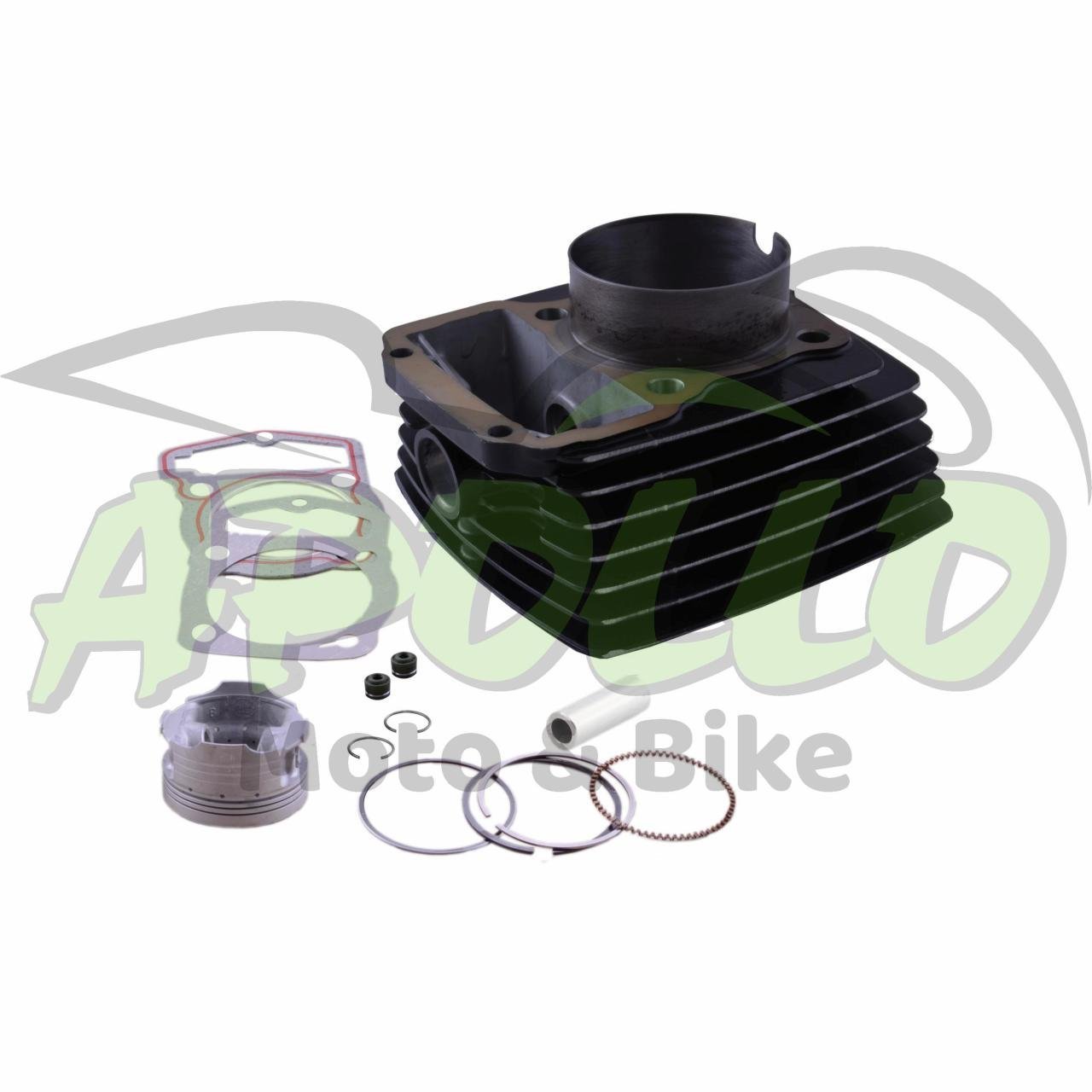 CG 150 cc SİLİNDİR -PİSTON SET Q 65,5 mm 13 PERNO SİYAH 69 MM