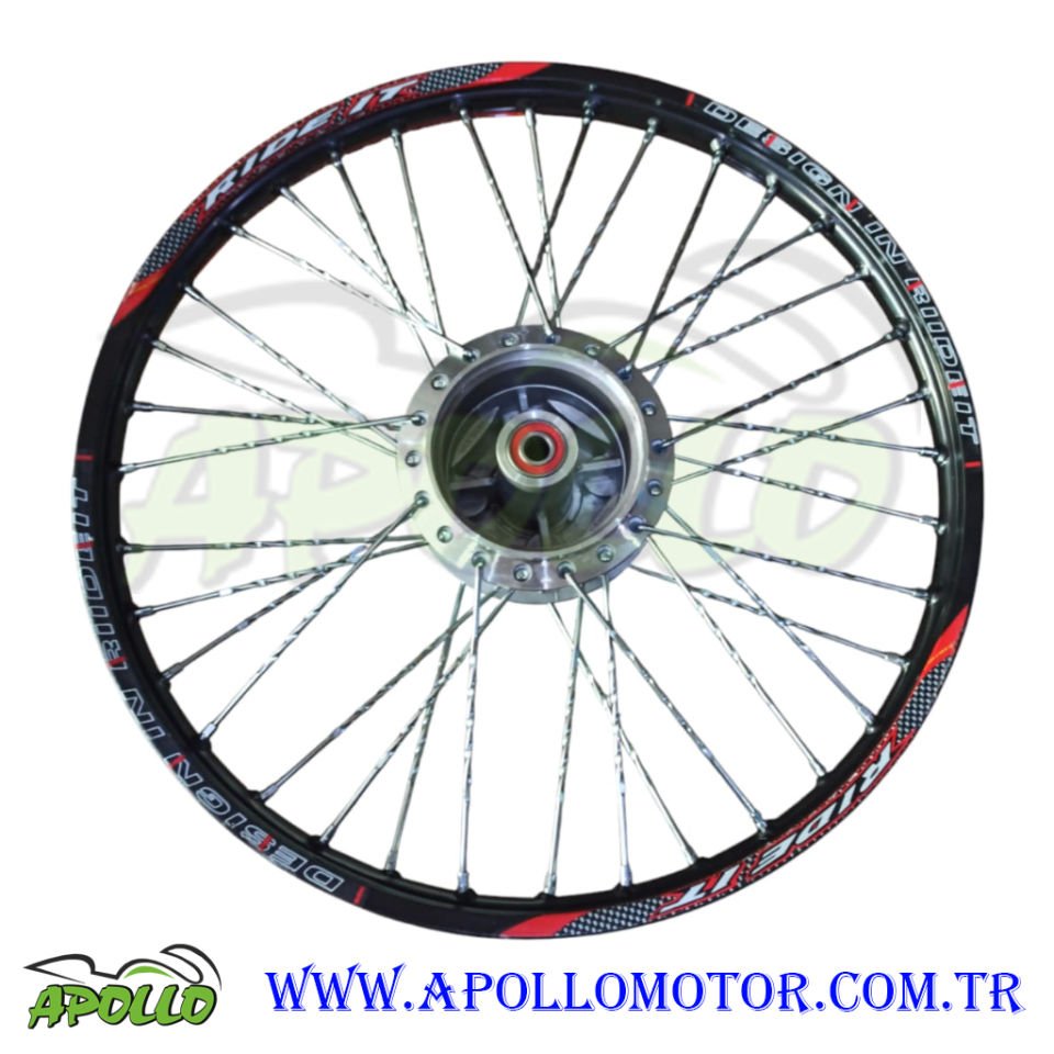 CG 17 - 19 RİDE İT JANT TAKIMI (ÖN DİSK - ARKA KAMPANA) NİKEL BURGULU TEL