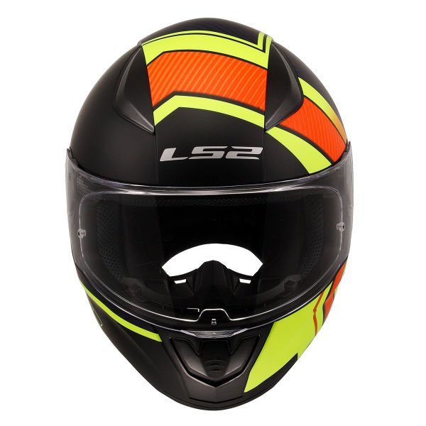 LS2 RAPID 2 EXTRA MAT NEON SARI-NAVY MAVİ KAPALI KASK