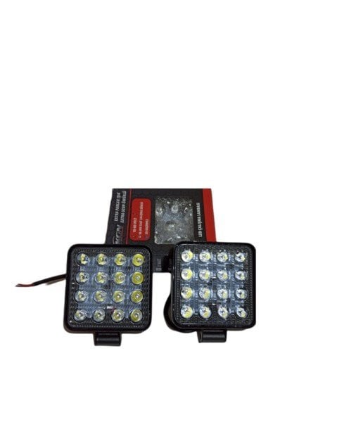 ALIYA KARE 16 LED ATV FAR LAMBASI TAKIM 2 ADET ( ÇALIŞMA LAMBASI )