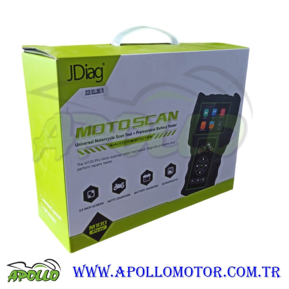 JDiag M100 Pro Motosiklet Arıza Tespit Cihazı 13 KABLO