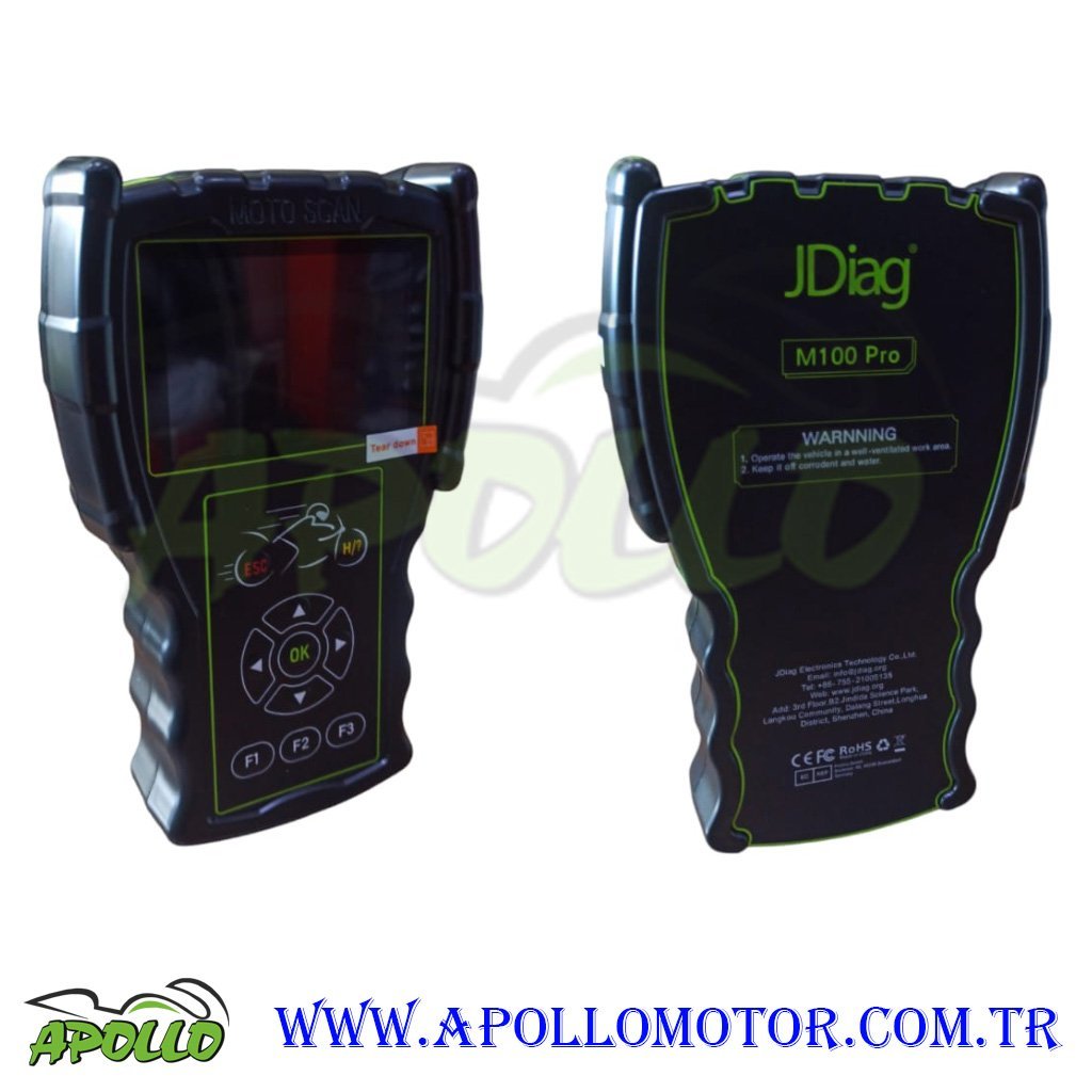 JDiag M100 Pro Motosiklet Arıza Tespit Cihazı 13 KABLO