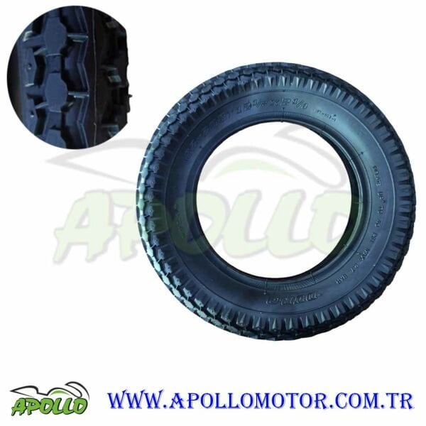 12 1/2 x 2 1/4 DURO DIŞ LASTİK AKÜLÜ ve ENGELLİ SİYAH HF803