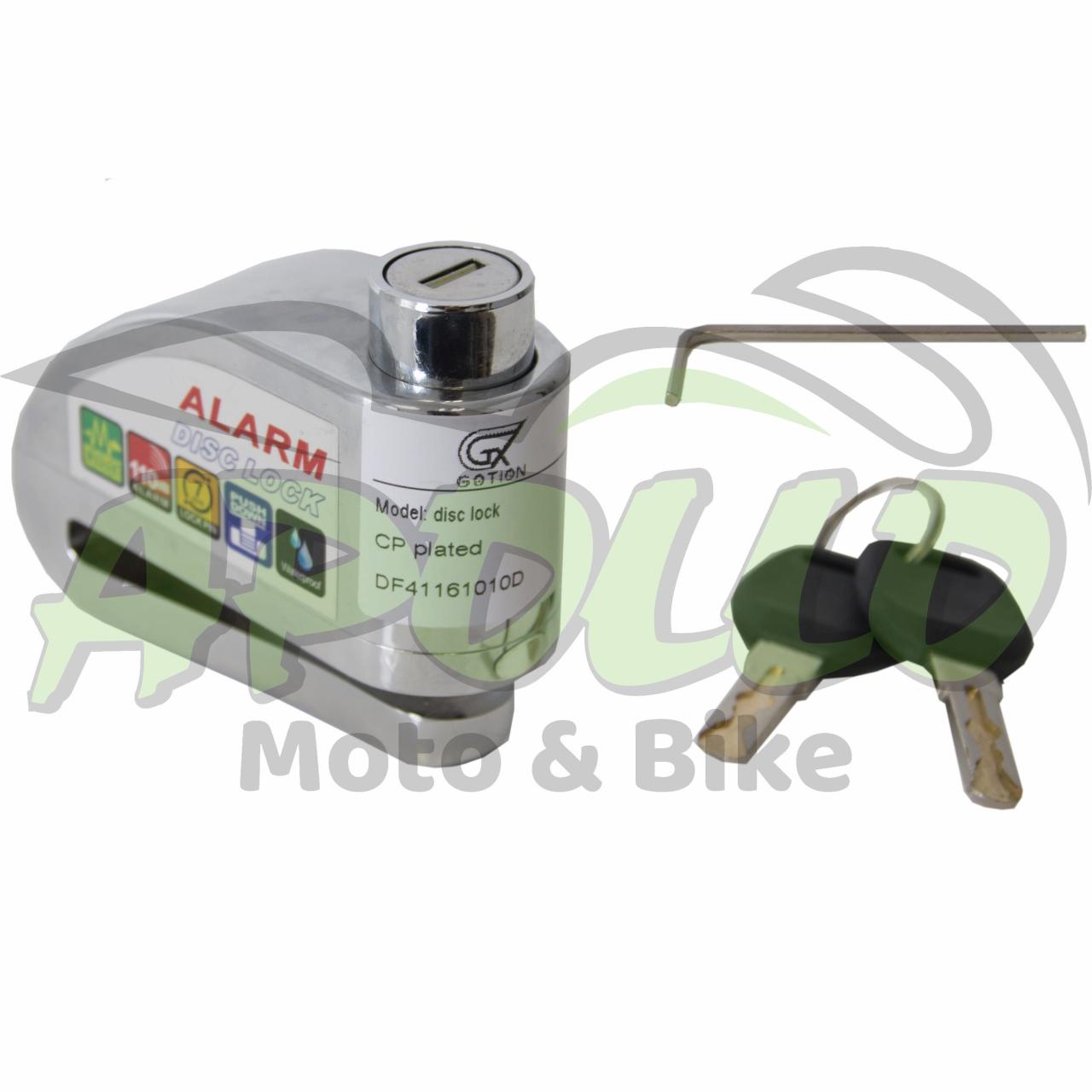 MOTOSİKLET DİSK KİLİDİ ALARIMLI