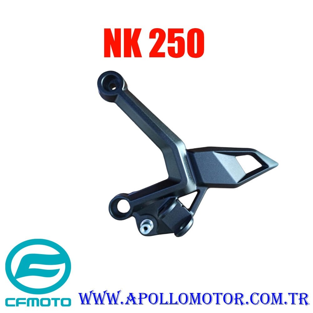 ON BASAMAK BRAKETI SOL (SIYAH) (2023) CF MOTO 250 NK ORJ.