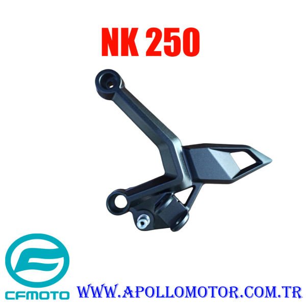 ON BASAMAK BRAKETI SOL (SIYAH) (2023) CF MOTO 250 NK ORJ.