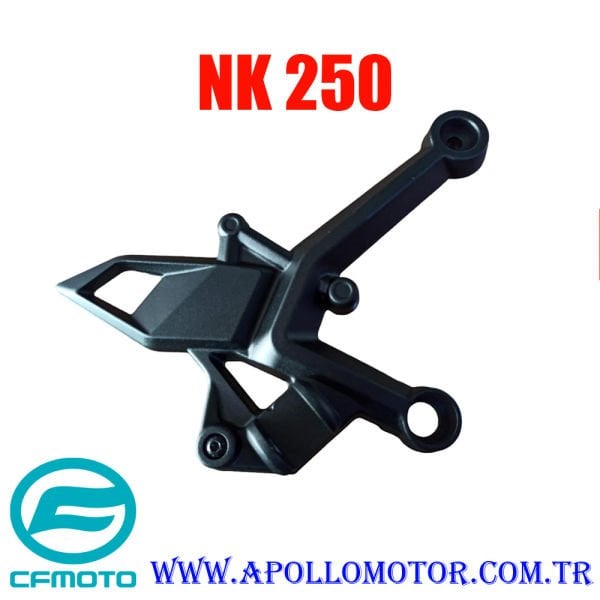 ON BASAMAK BRAKETI SAĞ (SIYAH) (2023) CF MOTO 250 NK ORJ.