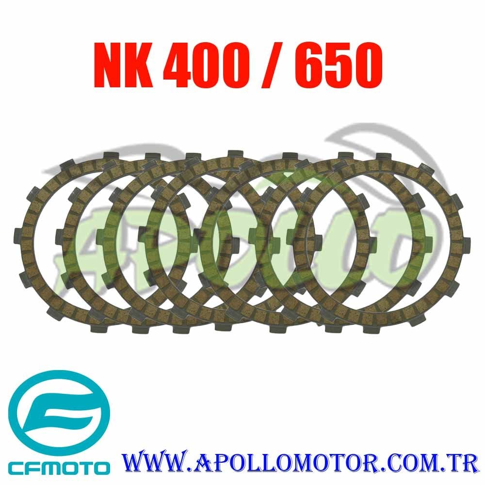 DEBRİYAJ BALATA TAKIMI 7'Lİ CF MOTO NK 400 / 650 ORİJİNAL