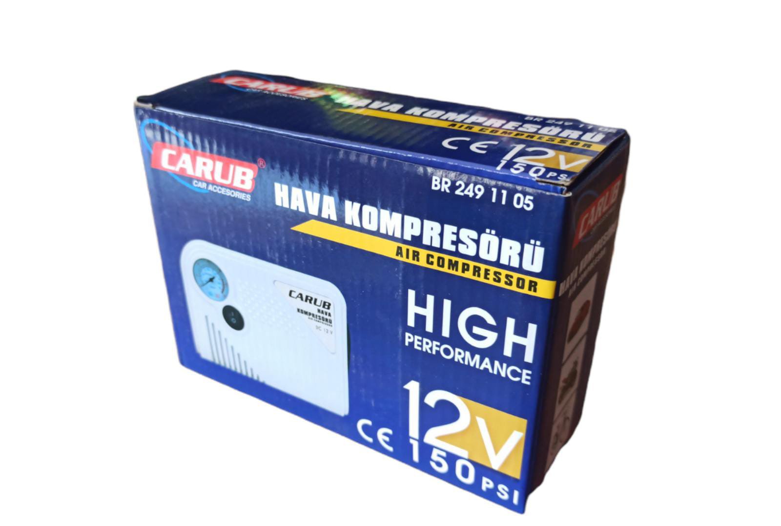 CARUB Hava Kompresörü 150 PSI Plastik MİNİ