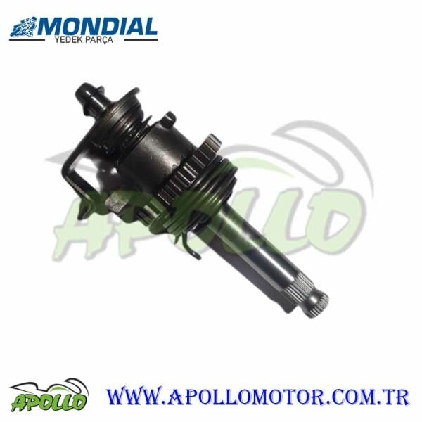 MARŞ MİLİ KOMPLE MH 125 L DRİFT KD125 F KIDEN MR VULTURE 125i ORİJİNAL
