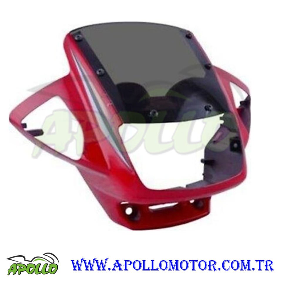 YAMAHA YBR 125 - 2008 ÖN SİPERLİK - FAR GRANAJI KIRMIZI