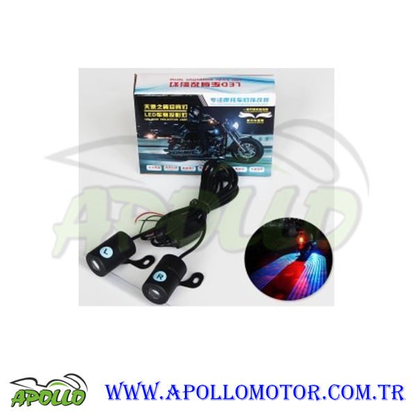 MOTOSİKLET MELEK ALT KANATLAR MAVİ OEM