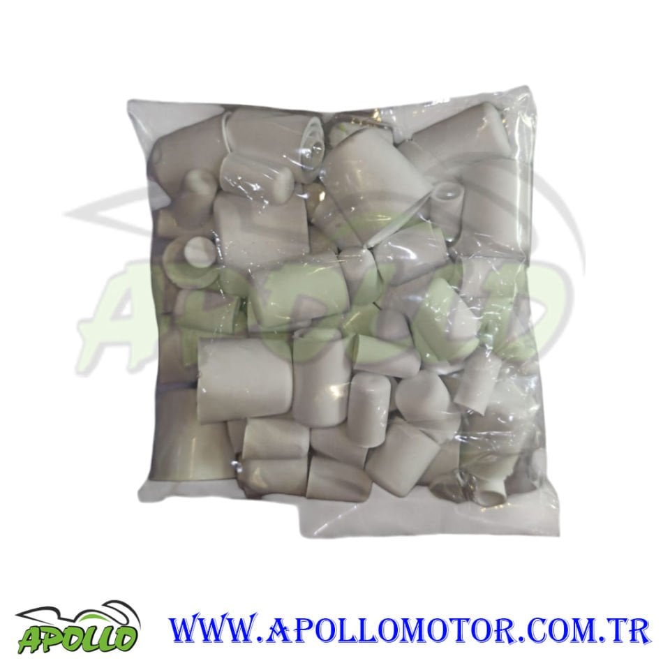 RENKLİ VİDA KAPAĞI TAPA AKSESUAR (PAKET / 80 PARÇA)