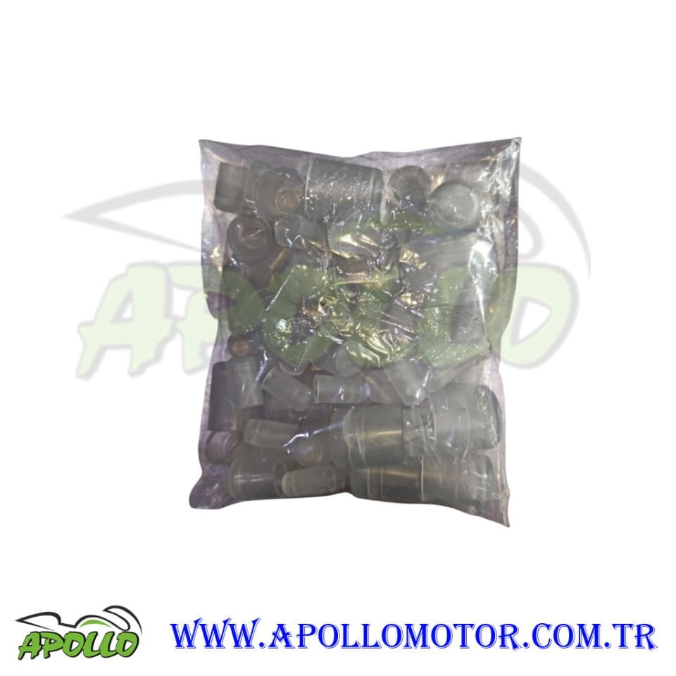 RENKLİ VİDA KAPAĞI TAPA AKSESUAR (PAKET / 80 PARÇA)