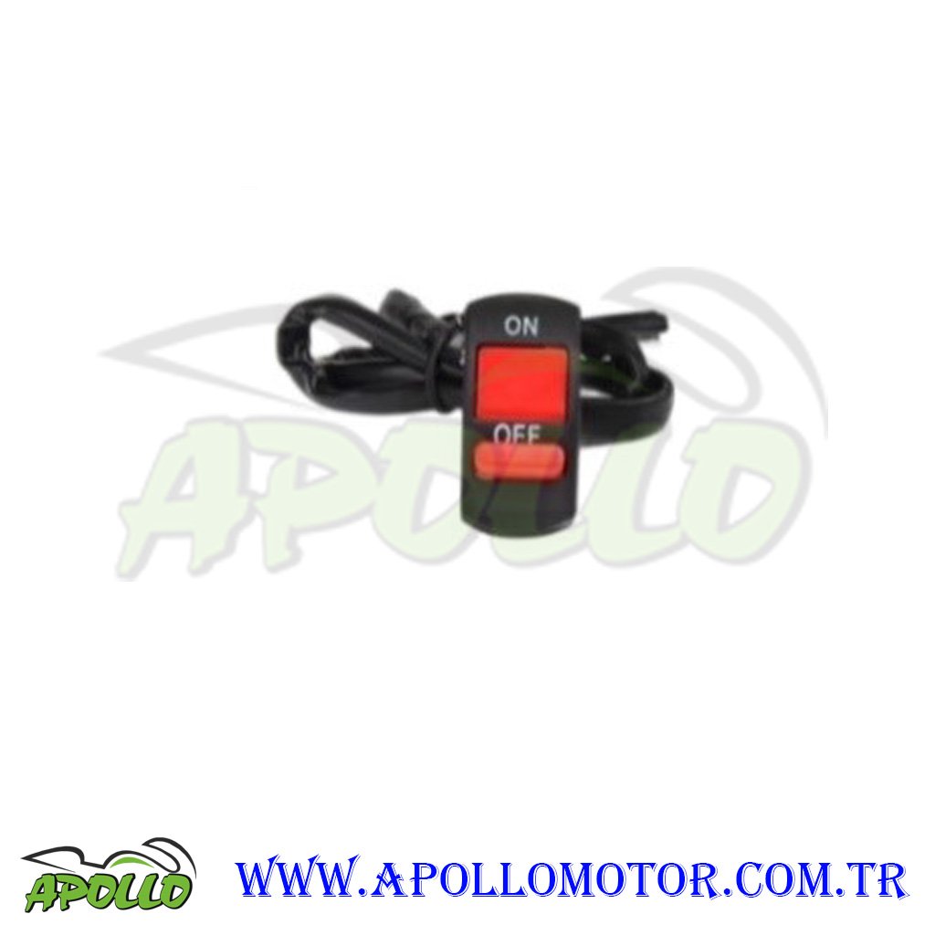 Motosiklet Usb\'Li Aç Kapa Düğmesi