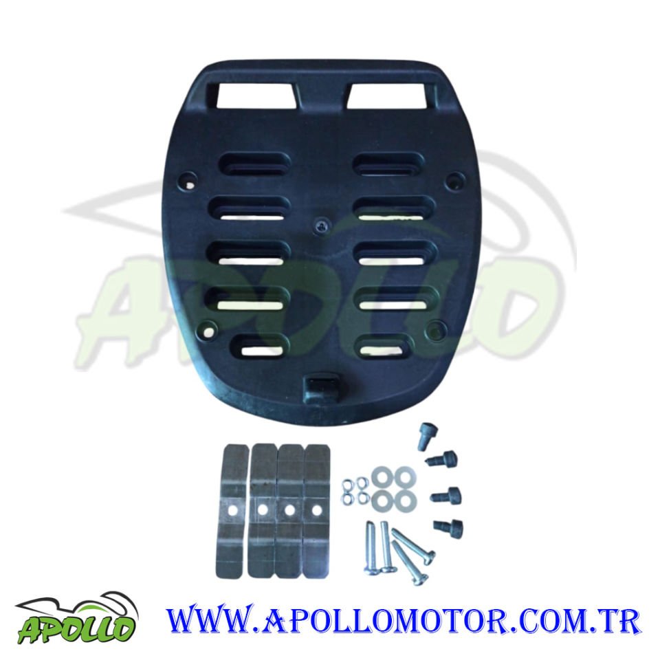 MOTOR ÇANTASI 52 LİTRE TİEN - SIRT DAYAMALI SİYAH