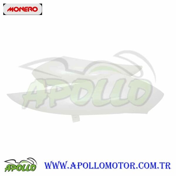 BENZIN DEPOSU UST PLASTİK KAPAK TAKIM BEYAZ MONDIAL DRİFT L 125