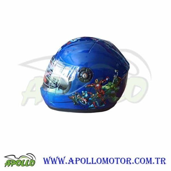 MOTOSİKLET ÇOCUK KASKI - KAPALI KASK