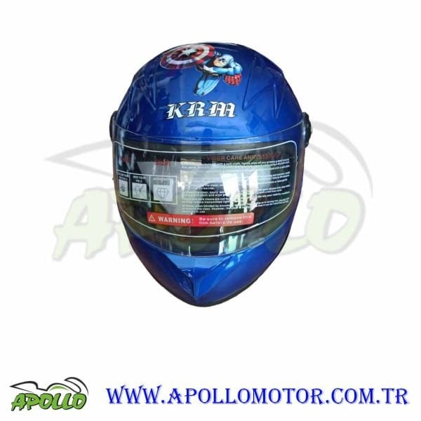 MOTOSİKLET ÇOCUK KASKI - KAPALI KASK