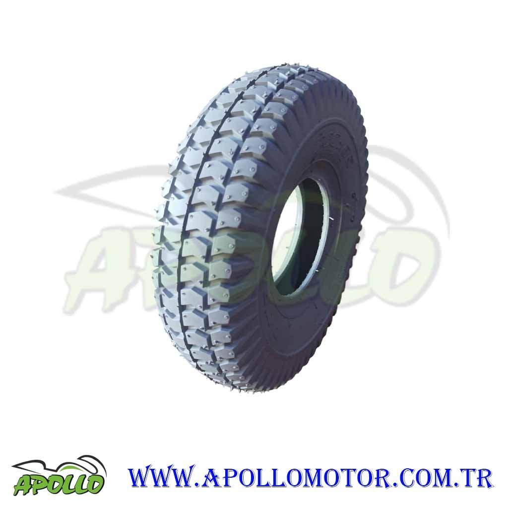3.00-4 DURO DIŞ LASTİK AKÜLÜ ve ENGELLİ GRİ 4002
