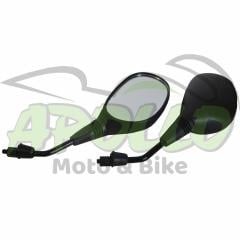ELEKTRİKLİ - CUP AYNA SİYAH 8 mm