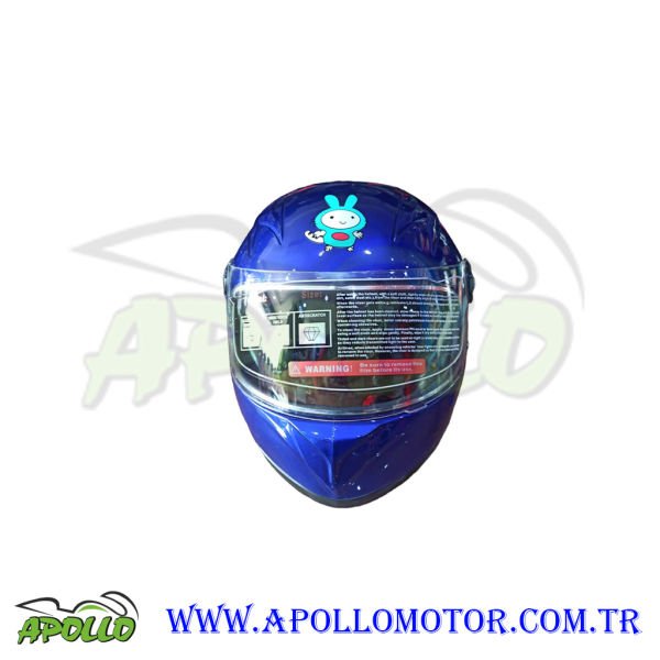 MOTOSİKLET ÇOCUK KASKI - KAPALI KASK