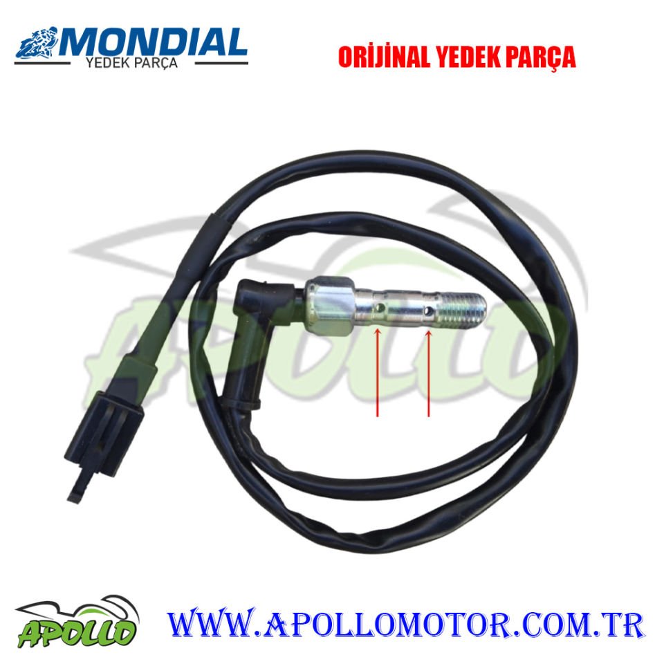 ARKA FREN MÜŞÜRÜ CBS MH 125 L DRİFT KD125 F KIDEN MR VULTURE 125i